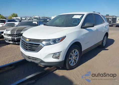 2020 Chevrolet Equinox Fwd Ls z USA, uszkodzony, nr VIN 3GNAXHEV9LS697630